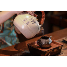 Load image into Gallery viewer, Jingdezhen kneading "wood-burning purple sand teapot"
