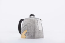 Load image into Gallery viewer, Jinshi Youlan Qinquan Silver Teapot(金石幽兰秦权泡茶银壶)