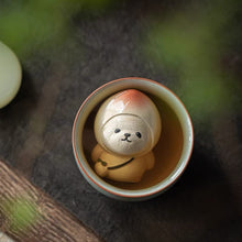 Load image into Gallery viewer, Zhao Yonghui tea pet: cute little peach