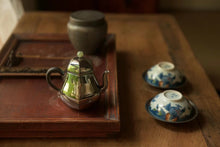 Load image into Gallery viewer, Six-sided Si Ting silver pot
