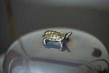 Load image into Gallery viewer, "Turtle and Crane Yannian" sterling silver kettle
