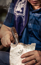 Load image into Gallery viewer, Limited Edition/Quarterly Treasure Heart Sutra Nailed Silver Pot