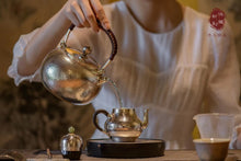 Load image into Gallery viewer, 9999 Sterling Silver Siting Teapot