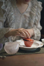 Load image into Gallery viewer, "Coral Red Small Gaiwan" Capacity 100ml