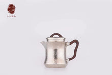 Load image into Gallery viewer, Rabbit Hair Pattern Bell Shaped Silver Pot