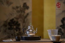 Load image into Gallery viewer, 9999 Sterling Silver Siting Teapot