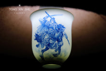 Load image into Gallery viewer, "Romance of the Three Kingdoms" five tiger generals hand-painted cup