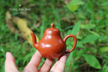 Load image into Gallery viewer, Private customized top wrinkled leather Zhu Ni small Si Ting teapot 90cc