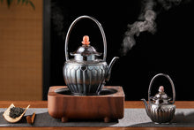 Load image into Gallery viewer, Inheritor of intangible cultural heritage: handmade by Hong Jike, sterling silver pot of Lianyu series.