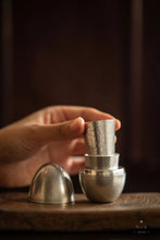 Load image into Gallery viewer, Hehe egg sterling silver teacup/wine glass