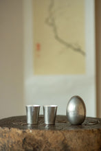 Load image into Gallery viewer, Hehe egg sterling silver teacup/wine glass