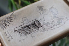 Load image into Gallery viewer, Square Zisha Bamboo Section Hu Cheng