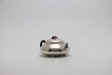 Load image into Gallery viewer, 9999 Pure Silver Handmade 'Three-legged Shi Piao' Teapot/100ml