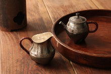 Load image into Gallery viewer, 9999 sterling silver "Ding-style taotie pattern hand-made three-legged tripod pot"