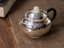 Load image into Gallery viewer, 9999 Pure Silver Handmade 'Rong Tian ' Teapot