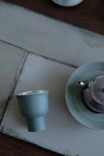 Load image into Gallery viewer, Lingyun Tea Cup (Porcelain Wrapped Silver)50ml