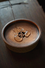 Load image into Gallery viewer, Copper covered lotus petals Hu Cheng base diameter 13.5cm diameter 16cm height 4.7cm