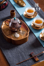Load image into Gallery viewer, Silver Toad Lian Zhi Tea Table