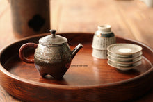 Load image into Gallery viewer, 9999 sterling silver "Ding-style taotie pattern hand-made three-legged tripod pot"