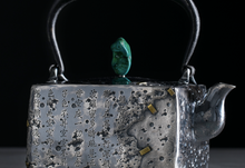 Load image into Gallery viewer, Limited Edition/Quarterly Treasure Heart Sutra Nailed Silver Pot