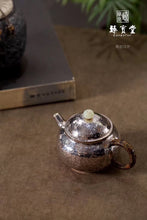 Load image into Gallery viewer, 9999 Pure Silver Handmade 'Rong Tian ' Teapot