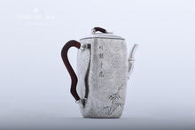 Load image into Gallery viewer, Bamboo News Safe 999.9 Sterling Silver Teapot