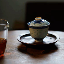 Load image into Gallery viewer, Blue and white exquisite little Gaiwan 100ml
