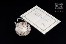 Load image into Gallery viewer, The Auspicious and Propitious Pure Silver Tea Set: A Pinnacle of Tea Culture and Traditional Crafts
