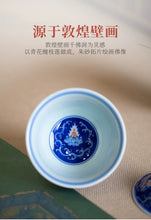 Load image into Gallery viewer, Tongxin She Teahouse recommends the &quot;One Flower, One World Small Tea Bowl&quot; 120ml
