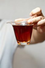 Load image into Gallery viewer, Aged Charm Nurtured in Storage, Premium Tea from Bulang—— 2007 Du Qiongzhi Signed Bulang Impression Ripe Pu'er Collected by Tongxin Teahouse

