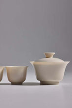 Load image into Gallery viewer, Tongxin She Teahouse: The Horseshoe Gaiwan - An Elegant Choice in Ancient Rhythm and Tea Fragrance

