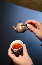 Load image into Gallery viewer, Tongxin She Teahouse Recommendation: Pushou Hall &quot;Wendan Pure Silver Teapot&quot; – A Masterpiece of Craftsmanship on the Tea Table文旦银壶。
