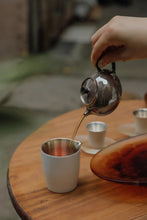 Load image into Gallery viewer, The Beauty of the Silver Teapot in the Autumn Courtyard&#39;s Elegant Rhyme/Qiu Ting pure silver teapot
