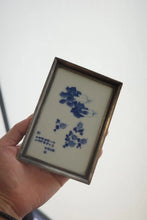 Load image into Gallery viewer, Tongxinshe Collection | Blue-and-White Fortune Tin-Wrapped Porcelain Tea Tray, A Tray Holding Timeless Serenity

