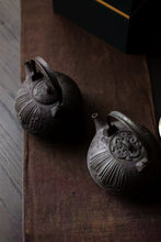 Load image into Gallery viewer, Lotus-Pattern Iron-Handle Tea Kettle
