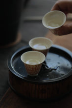 Load image into Gallery viewer, “Jingdezhen alum red poetry copper-rimmed small tea cup: An elegant utensil for tea tasting&quot;
