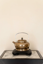 Load image into Gallery viewer, &quot;2025 New Edition of the 999 Pure Silver Kettle with a Loop Handle and Wood - grain Gold Design on the Body, a Product of the Century - old Lu Art from the Frontier&quot;
