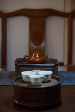 Load image into Gallery viewer, The Head-Up Duck · Tongxin Teahouse Exclusive Blue-and-White Tasting Cup
