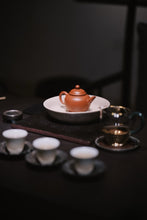 Load image into Gallery viewer, 2008 Custom‑Made Gong Ting Ripe Puer Brick Aged in Shenzhen Dry Warehouse — Mellow &amp; Peaceful Tea Forged by Years Produced by Tongxin‑She Teahouse｜Full Brick: 2 kg
