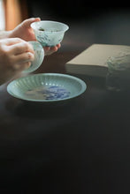 Load image into Gallery viewer, Tongxinshe Teahouse | Doucai Auspicious Cloud Gaiwan: An Elegant and Auspicious Tea Ceremony Affair
