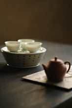 Load image into Gallery viewer, Recommended by Tongxinse Teahouse，Gongfu Tea Boat: Su Shi’s Poems in Blue and White，Blue-and-White Poetic Tea Boat
