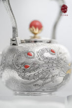 Load image into Gallery viewer, Phoenix Ruyi Liang Silver Pot
