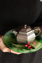 Load image into Gallery viewer, The Pure Silver Minor Cold Teapot: Oriental Elegance and Beautiful Wishes Condensed by Time
