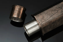 Load image into Gallery viewer, Tongxin She Teahouse Recommends: &quot;Shuying&quot; Ancient Tin Hexagonal Tea Caddy – Preserving Tea Aroma for 3,000 Years锡罐
