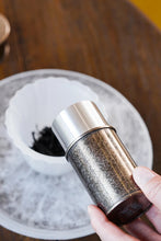 Load image into Gallery viewer, New Arrival at Tongxinshe Teahouse | Bamboo-inspired Pure Tin Portable Tea Caddy: Guarded by Tin, Fragrance Always by Your Side
