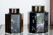 Load image into Gallery viewer, Tongxin She Lacquer-Pure Tin Tea Caddy: An Elegant Tea Storage Vessel, A Legacy of Beauty
