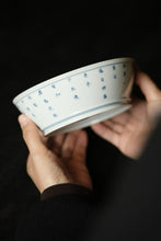 Load image into Gallery viewer, Recommended by Tongxinse Teahouse，Gongfu Tea Boat: Su Shi’s Poems in Blue and White，Blue-and-White Poetic Tea Boat
