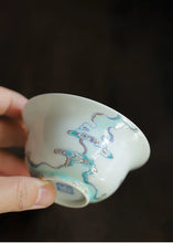 Load image into Gallery viewer, Tongxinshe Teahouse | Doucai Auspicious Cloud Gaiwan: An Elegant and Auspicious Tea Ceremony Affair
