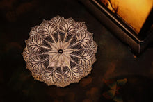 Load image into Gallery viewer, &quot;Filigree Pure Silver Coaster: The Imperial Craftsmanship of Yanjing Eight Masterpieces&quot;
