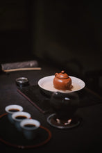 Load image into Gallery viewer, 2008 Custom‑Made Gong Ting Ripe Puer Brick Aged in Shenzhen Dry Warehouse — Mellow &amp; Peaceful Tea Forged by Years Produced by Tongxin‑She Teahouse｜Full Brick: 2 kg
